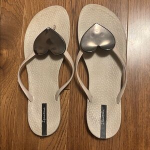 FREE Ipanema Women's Sandals - Silver Heart FREE with purchase